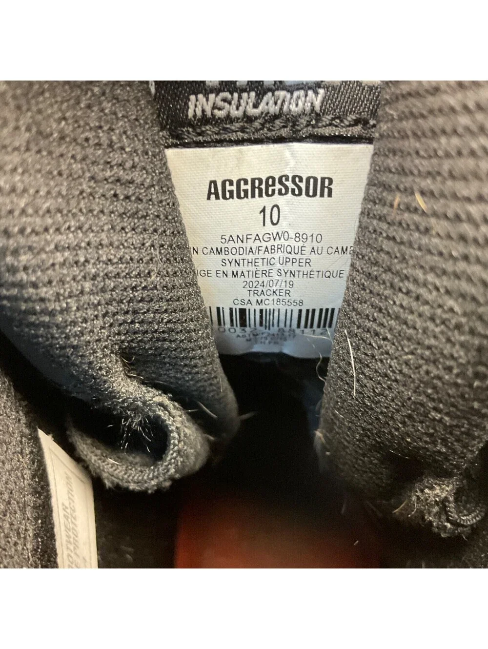 Aggressor Men's 8